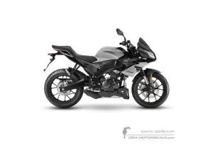 Decals for Aprilia TUONO 125 2023 - Gray • Aprilia OEM Decals