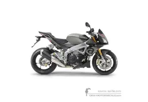 Aufkleber für Aprilia TUONO V4 1100RR 2015 - Grau • Aprilia OEM-Aufkleber