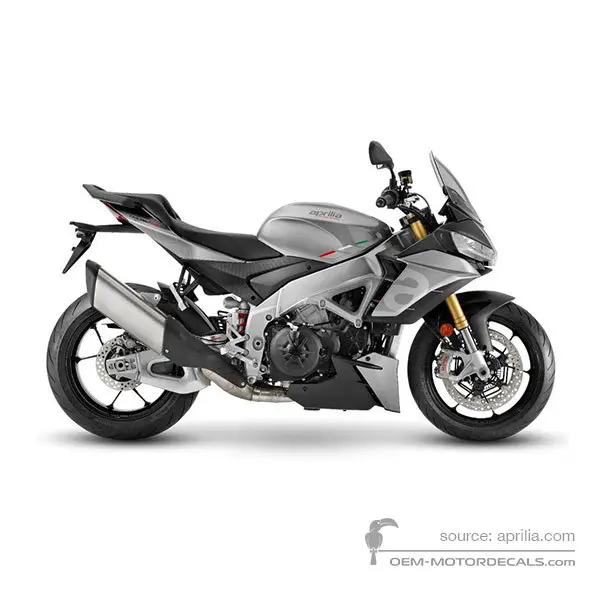 Aprilia TUONO V4 1100 2022 - Grau - Tarmec Grey