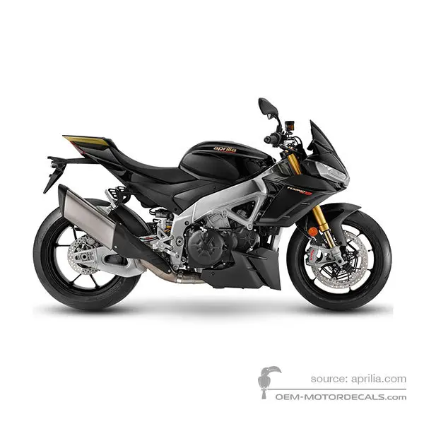 Aprilia TUONO V4 1100 FACTORY 2022 - Schwarz - Ultra Dark