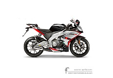 Decals for Aprilia RS4 50 2014 - Black • Aprilia OEM Decals