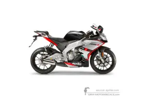 Decals for Aprilia RS4 50 2014 - Black • Aprilia OEM Decals