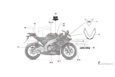 Aprilia RS4 50 2019 - Black
