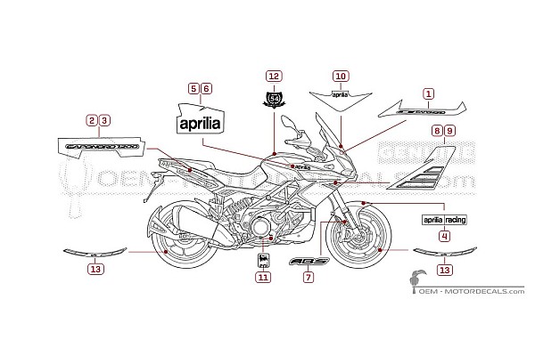 Aprilia CAPONORD 1200 2013