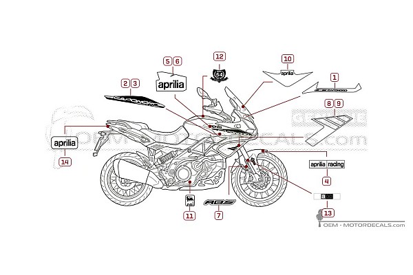 Aprilia CAPONORD 1200 Rally 2016