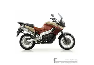 Stickers voor Aprilia ETV 1000 CAPO NORD Rally Raid 2003 • Aprilia OEM Stickers