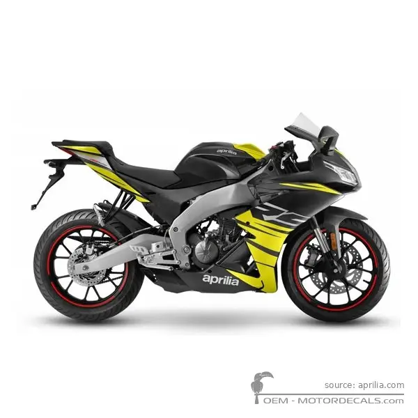 Aprilia RS125 2025 - Cyanide Yellow