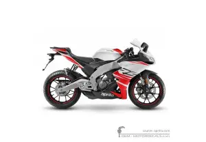 Decals for Aprilia RS125 2025 • Aprilia OEM Decals