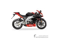Pegatinas para Aprilia RS4 125 2011 - Negro • Aprilia Pegatinas OEM