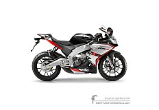 Adesivi per Aprilia RS4 125 2014 - Nero • Aprilia Adesivi OEM