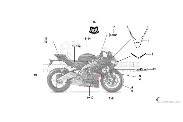 Aprilia RS660 2021 - Black