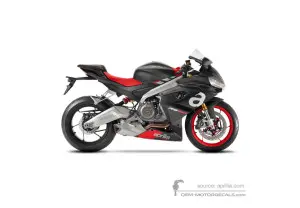 Adesivi per Aprilia RS660 2022 - Nero • Aprilia Adesivi OEM