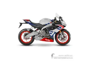 Pegatinas para Aprilia RS660 2022 Special Edition - Plata • Aprilia Pegatinas OEM