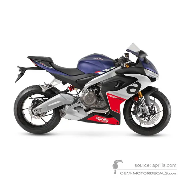 Aprilia RS660 2023 - Blue - Tribute
