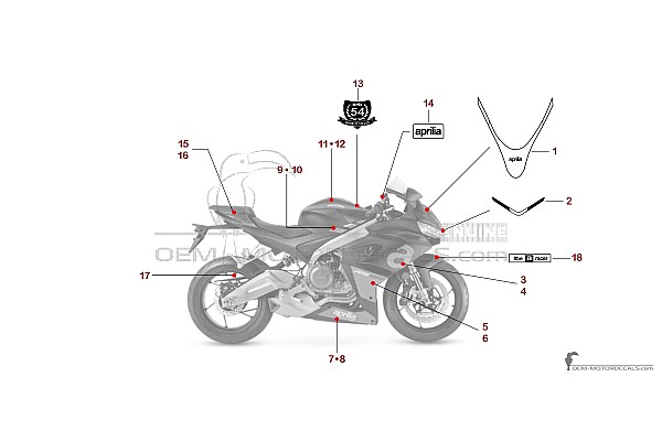Aprilia RS660 2023 - Black