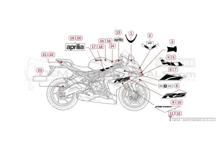 Aprilia RS660 Factory 2025