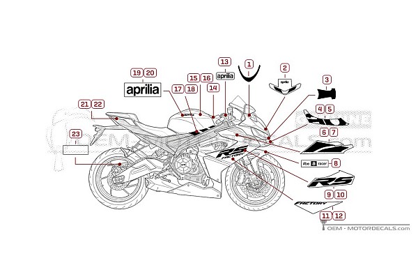 Aprilia RS660 Factory 2025