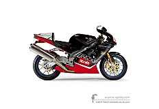 Adesivi per Aprilia RSV1000 Mille R 2000 - Nero • Aprilia Adesivi OEM