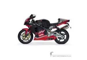 Adesivi per Aprilia RSV1000 2001 - Nero • Aprilia Adesivi OEM