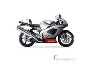 Adesivi per Aprilia RSV1000 2002 - Grigio • Aprilia Adesivi OEM