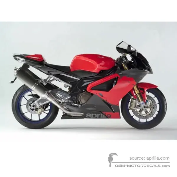 Aprilia RSV1000R Mille 2006 - Rot - Fluo Red