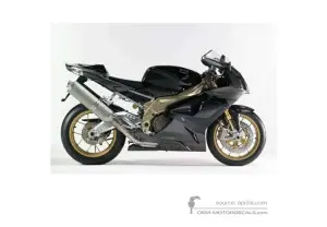 Decals for Aprilia RSV1000R Factory 2006 - Black • Aprilia OEM Decals