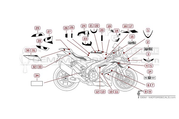 Aprilia RSV4 1000 | 1100 Factory 2025