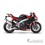 Aprilia RSV4 1100 Factory 2024 - Schwarz
