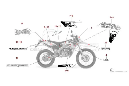 Aprilia RX50 2011 - Weiss