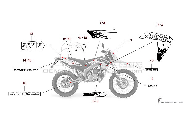 Aprilia RX50 2011 - Bianco