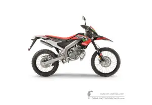 Autocollants pour Aprilia RX50 FACTORY 2018 - Rouge • Aprilia Autocollants OEM