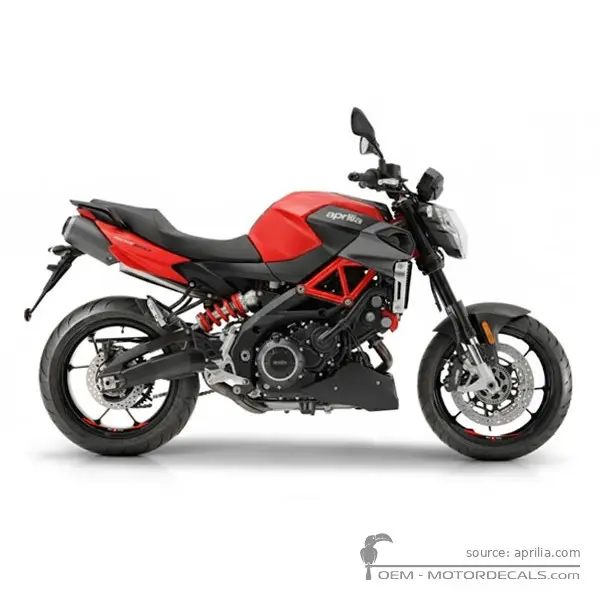 Aprilia SHIVER 900 2020 - Challenging Red