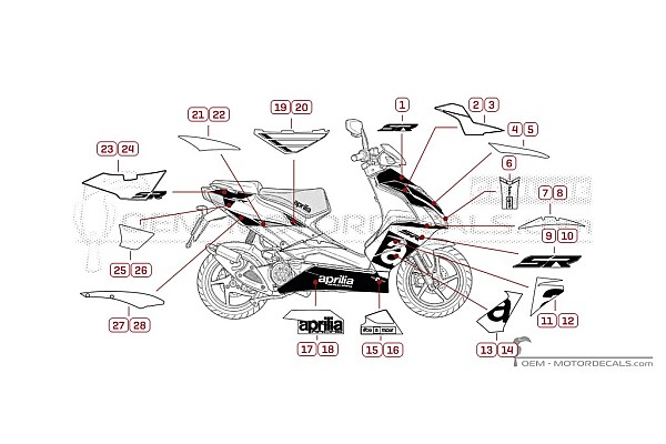 Aprilia SR50 R 2018