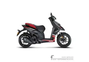Autocollants pour Aprilia SR MOTARD 125 2012 • Aprilia Autocollants OEM