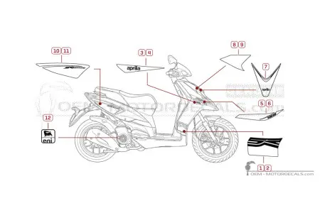 Aprilia SR MOTARD 125 2013