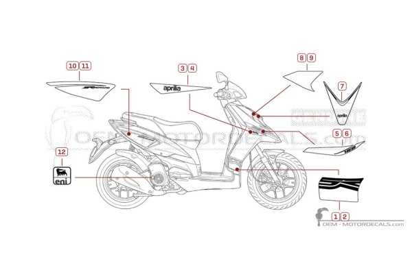 Aprilia SR MOTARD 125 2013