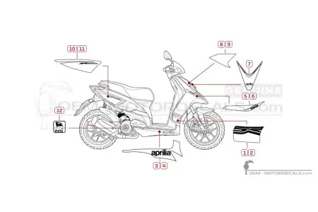 Aprilia SR MOTARD 125 2015