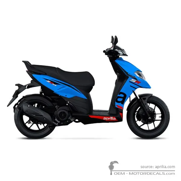 Aprilia SR MOTARD 125 RST 2022 - Vibrant Blue