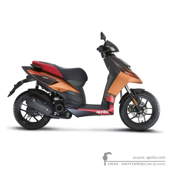 Aprilia SR MOTARD 50 2012 - Copper Orange