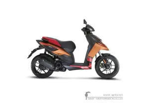 Autocollants pour Aprilia SR MOTARD 50 2013 • Aprilia Autocollants OEM