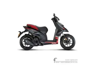 Autocollants pour Aprilia SR MOTARD 50 2014 • Aprilia Autocollants OEM