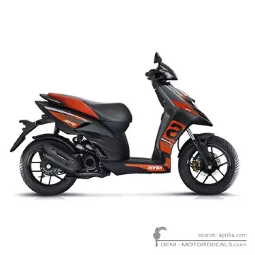 Aprilia SR MOTARD 50 2T 2018 - Matt Black