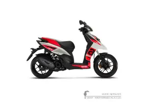 Autocollants pour Aprilia SR MOTARD 50 2T 2018 • Aprilia Autocollants OEM