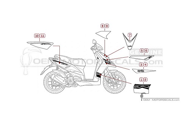 Aprilia SR MOTARD 50 4T 2019