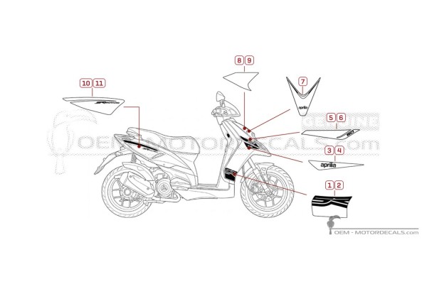 Aprilia SR MOTARD 50 4T 2019