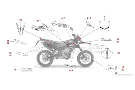 Aprilia SX125 2019 - Noir