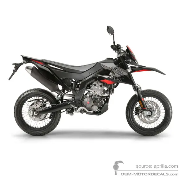 Aprilia SX125 2020 - Schwarz - Black Drift