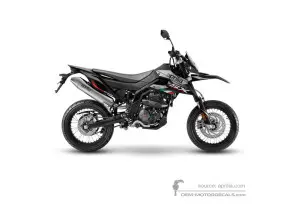 Autocollants pour Aprilia SX125 2021 - Argent • Aprilia Autocollants OEM