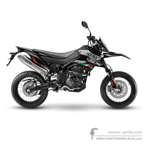 Aprilia SX125 2021 - Silber - Silver Speedway
