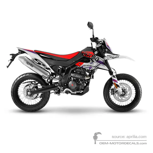 Aprilia SX125 2023 - Weiss - White Wonder